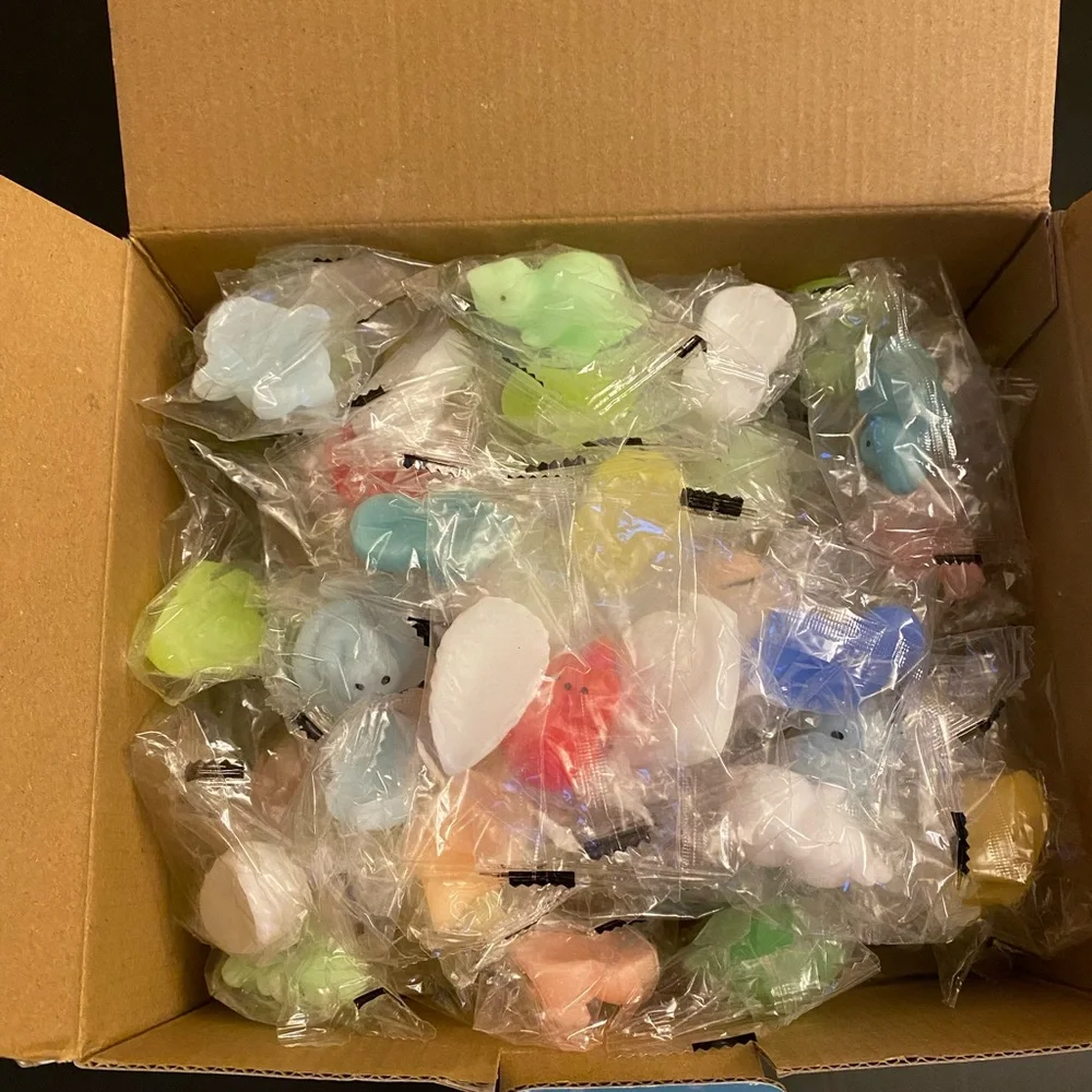 70 piece mochi squishy fidget stress / anxiety sensory
